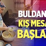 Buldanlı kadınlar kışlık gıda hazırlıklarına başladı