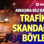 Denizli'de ters şeritten gelen araç pes dedirtti! İşte o anlar...