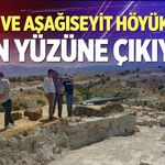 Ekşi ve Aşağıseyit Höyükleri gün yüzüne çıkıyor