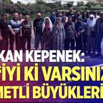 Başkan Kepenek’ten büyüklere sıcak ziyaret