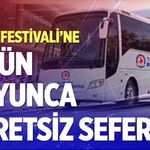 Çivril Festivali’ne dört gün boyunca seferler düzenlenecek
