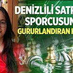 Denizlili satranç sporcusundan gururlandıran haber!