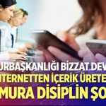 Cumhurbaşkanlığı bizzat devrede! İnternetten içerik üreten memura disiplin şoku