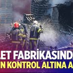 Palet fabrikasındaki yangın kontol altına alındı!
