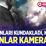 Denizli'de besihanedeki samanları kundaklayan şüpheli kameralara yakalandı