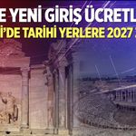 Denizli’de Müze ve Ören yeri fiyatları belli oldu