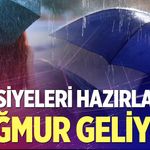 Şemsiyeleri hazırlayın! Denizli’ye yağmur geliyor