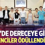 YKS'de dereceye giren öğrenciler ödüllendirildi