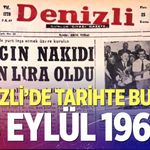 Denizli’de Tarihte Bugün – 6 Eylül 1968