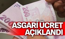 Asgari ücret açıklandı