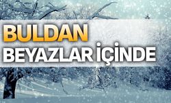 Buldan beyazlar içinde