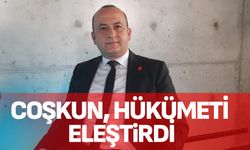 Coşkun, hükümeti eleştirdi