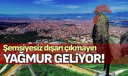 Hafta sonu yağmur geliyor!