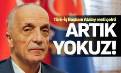 Ergün Atalay; “Komisyona bir daha katılmayacağız”