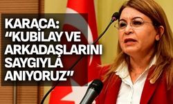 Karaca: “Kubilay ve Arkadaşlarını Saygıyla Anıyoruz”