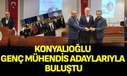 Konyalıoğlu Genç Mühendis Adaylarıyla Buluştu