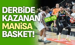 Derbide kazanan Manisa Basket!