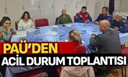 PAÜ'den acil durum toplantısı