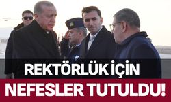 Rektörlük için nefesler tutuldu