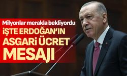 İşte Cumhurbaşkanı Erdoğan'ın asgari ücret mesajı