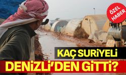 Kaç Suriyeli Denizli’den gitti?