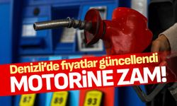 Motorine zam geldi… Denizli akaryakıt fiyatları…