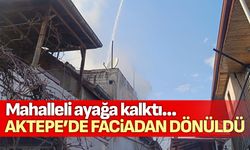 Aktepe’de faciadan dönüldü