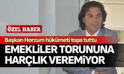 Başkan Horzum, “Emekliler torununa harçlık veremiyor”