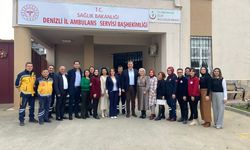 İl Ambulans Servisi Başhekimliği’ni ziyaret ettiler