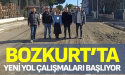 Bozkurt’ta Yeni Yol Çalışmaları Başlıyor