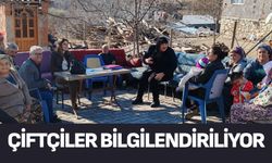 Çiftçiler bilgilendiriliyor