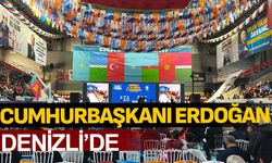 Cumhurbaşkanı Erdoğan Denizli'de