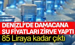 Denizli'de Damacana Su Fiyatları Zirve Yaptı: 85 Liraya Kadar Çıktı