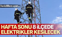 Denizli elektrik kesintisi… 11-12 Ocak’ta elektrikler kesilecek…