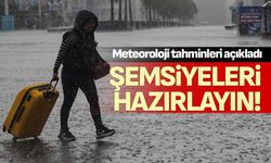 Denizlililer şemsiyeleri hazırlayın!