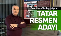 Mehmet Uğur Tatar’dan adaylık açıklaması