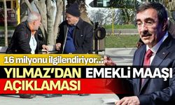 Cumhurbaşkanı Yardımcısı Yılmaz’dan flaş emekli maaşı açıklaması