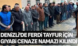 Denizli'de usta sanatçı Ferdi Tayfur için gıyabi cenaze namazı kılındı