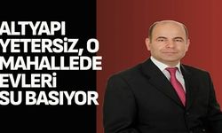 Gültepe Mahallesi’nde altyapı yetersizliği nedeniyle evleri su basıyor