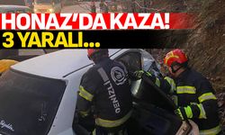 Honaz'da kaza! 3 yaralı...