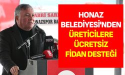 Honaz Belediyesi'nden Üreticilere Ücretsiz Fidan Desteği