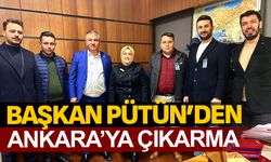 Başkan Pütün'den Ankara'ya çıkarma