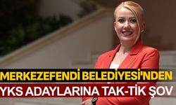 Merkezefendi Belediyesi'nden YKS adaylarına TAK-TİK Şov