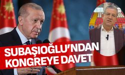 Subaşıoğlu’ndan kongreye davet