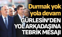 Gürlesin’den yol arkadaşına tebrik mesajı