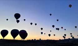 Sıcak hava balon uçuşlarında rekor kırıldı