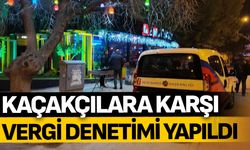 Kaçakçılara karşı vergi denetimi yapıldı