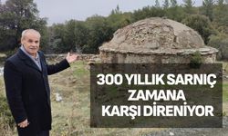 300 yıllık sarnıç zamana karşı direniyor