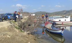 Bafa Gölü’nde balık avcıları denetlendi
