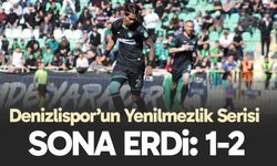 Denizlispor’un Yenilmezlik Serisi Sona Erdi: 1-2